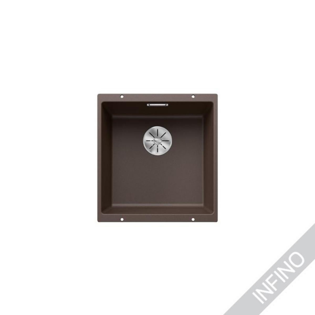 Altapäin Kiinnitettävä Allas Subline 400-U Silgr Coffee [5928926]