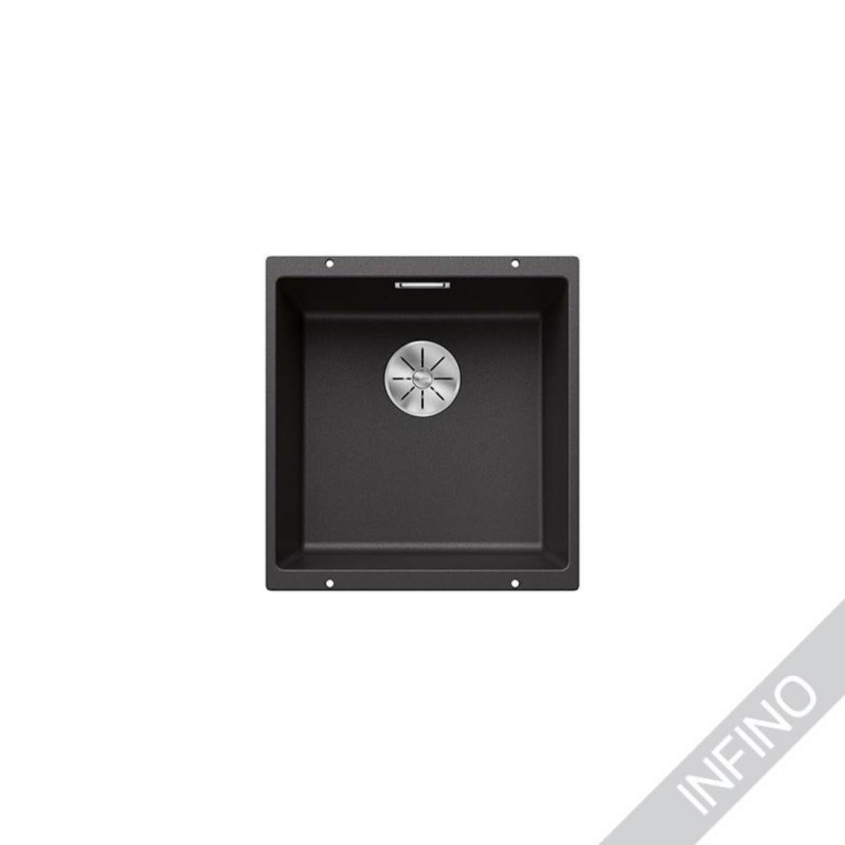 Altapäin Kiinnitettävä Allas Subline 400-U Silgr Anthrazit [5928925]