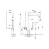 Keittiöhana Apk 21907Sa Lino - Sa Soft - Valk [6285803] | lvitarvikkeet.fi