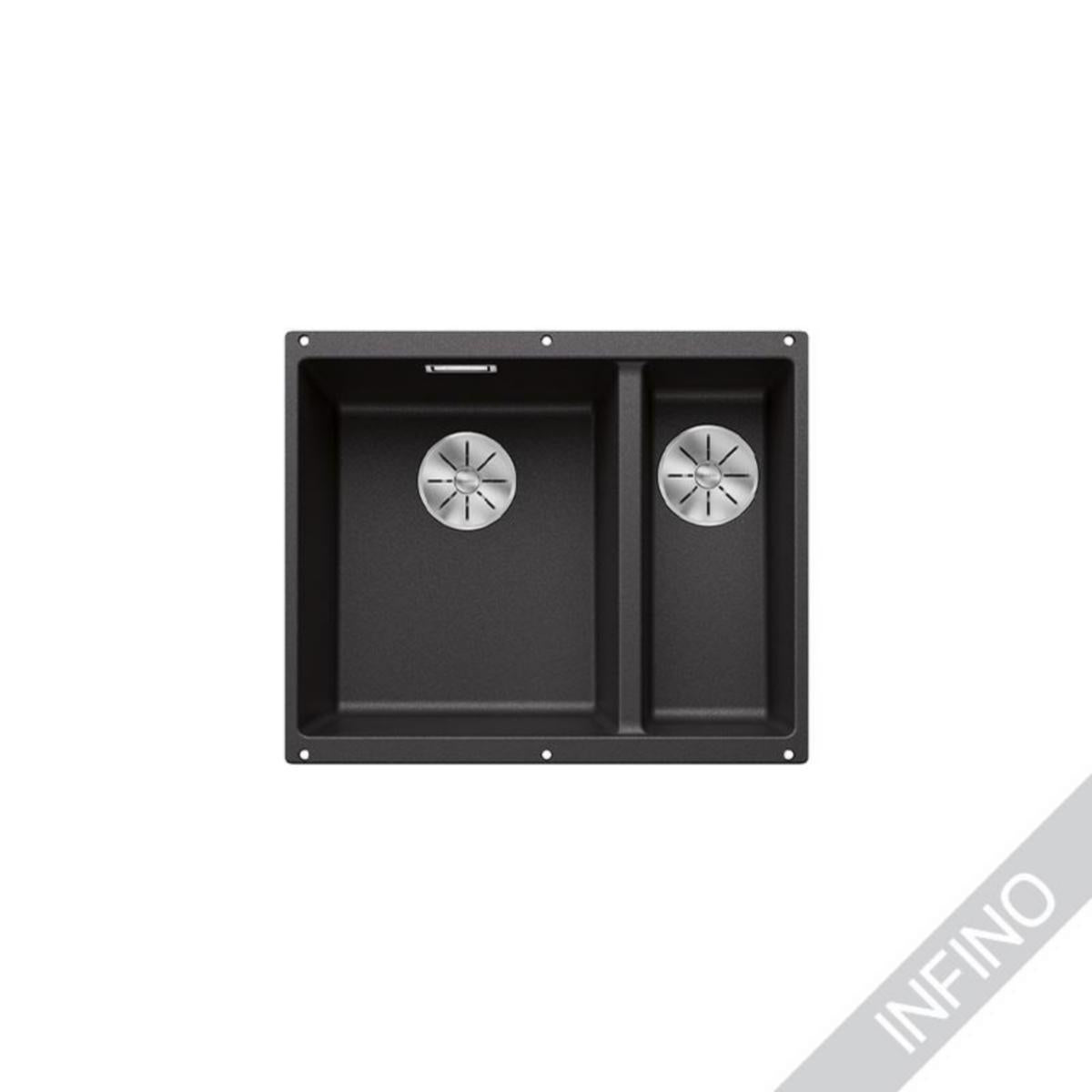 Altapäin Kiinnitettävä Allas Subline 340/160-U Silgr Anth L [5928917]