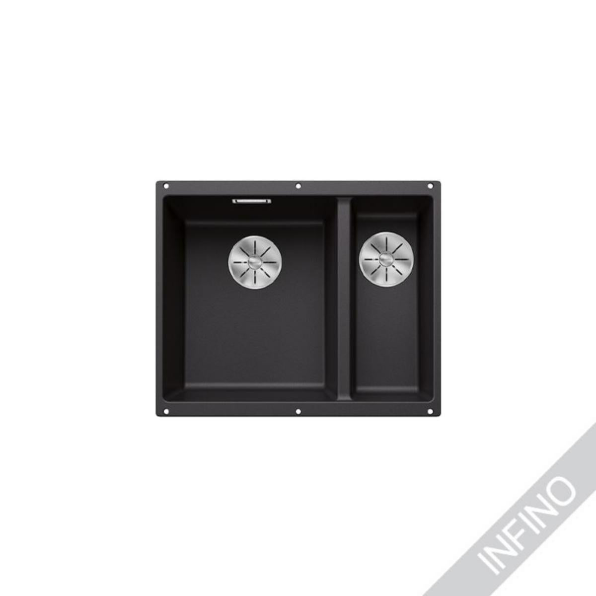 Altapäin Kiinnitettävä Allas Subline 340/160-U Silgr Mattam [5928921]