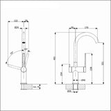 Keittiöhana Apk 21231A Round - A Kromi [6285288] | lvitarvikkeet.fi
