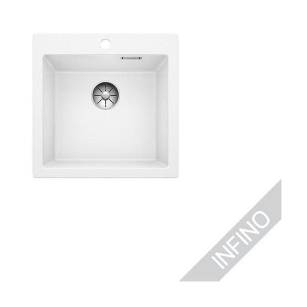 Päältä Asennettava Allas Blanco Pleon 5 Silgr Valkoinen 5928774