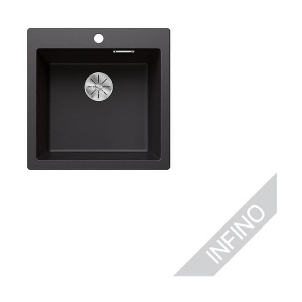 Päältä Asennettava Allas Blanco Pleon 5 Silgr Mattamust 5929306