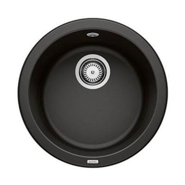 Päältä Asennettava Allas Blanco Rondo Silgr, Mattamusta 5928972