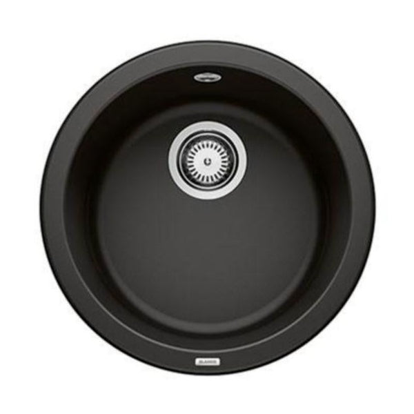 Päältä Asennettava Allas Blanco Rondo Silgr, Mattamusta 5928972