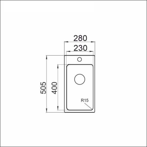Upotettava Allas Luna-X 230-Ifa Rst 5928893