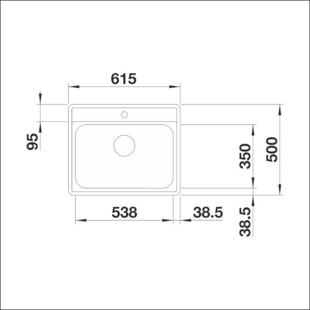 Päältä Asennettava Allas Lemis 6-Ifa Rst 5928890