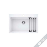 Päältä Asennettava Allas Etagon 8 Silgr Valkoinen [5928883] | lvitarvikkeet.fi