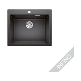 Päältä Asennettava Allas Blanco Pleon 6 Silgr Anthrazit 5928779