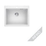 Päältä Asennettava Allas Blanco Pleon 6 Silgr Valkoinen 5928783