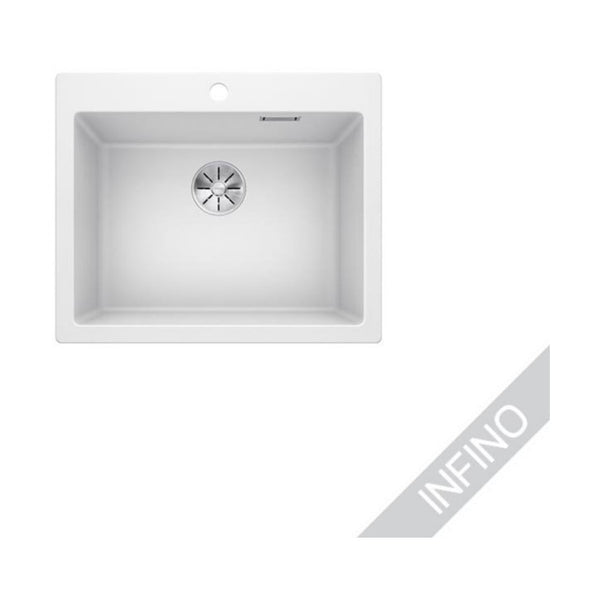 Päältä Asennettava Allas Blanco Pleon 6 Silgr Valkoinen 5928783