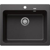 Upotettava Allas Blanco Naya 6 Silgr, Anthrazit 5928151