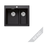 Päältä Asennettava Allas Blanco Pleon 6 Split Silgr Mmu 5929309