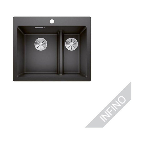 Päältä Asennettava Allas Blanco Pleon 6 Split Silgr Ant 5928788