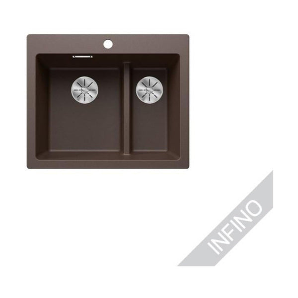 Päältä Asennettava Allas Blanco Pleon 6 Split Silgr Cof 5928796