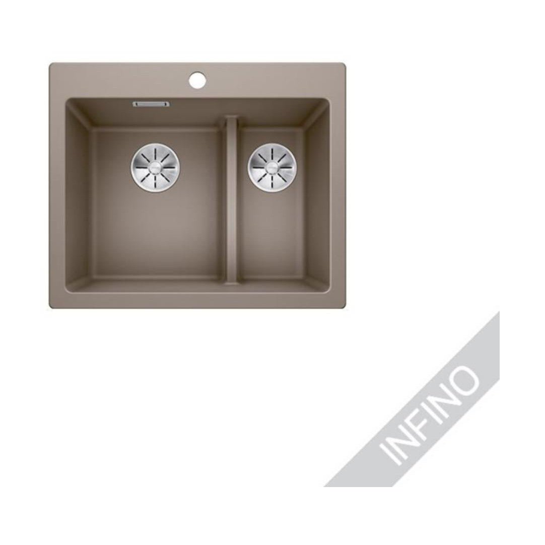 Päältä Asennettava Allas Blanco Pleon 6 Split Silgr Tar 5928794