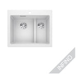 Päältä Asennettava Allas Blanco Pleon 6 Split Silgr Val 5928792