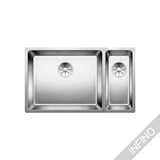 Altapäin Kiinnitettävä Allas Rst Blanco Andano 500/180 - U L 10863UV[5928552] | lvitarvikkeet.fi