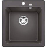 Päältä Asennettava Allas Blanco Naya 45 Silgr Kallionha 5928980