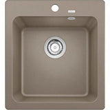 Päältä Asennettava Allas Blanco Naya 45 Silgr, Tartufo 5928983