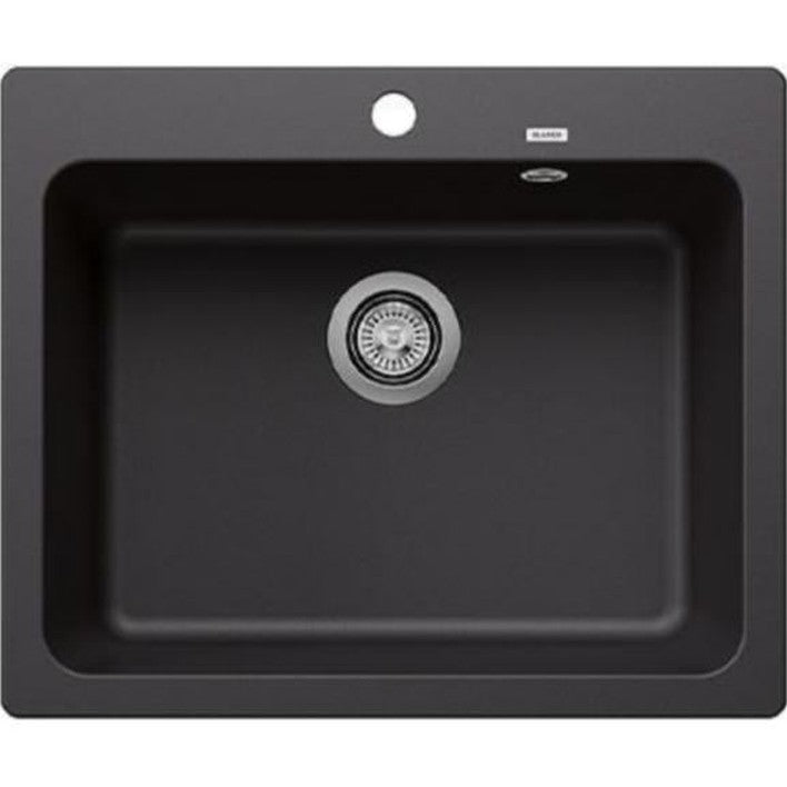 Päältä Asennettava Allas Blanco Naya 6 Silgr Mattamusta 5928994