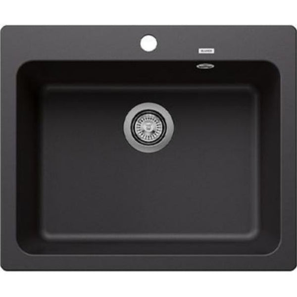 Päältä Asennettava Allas Blanco Naya 6 Silgr Mattamusta 5928994