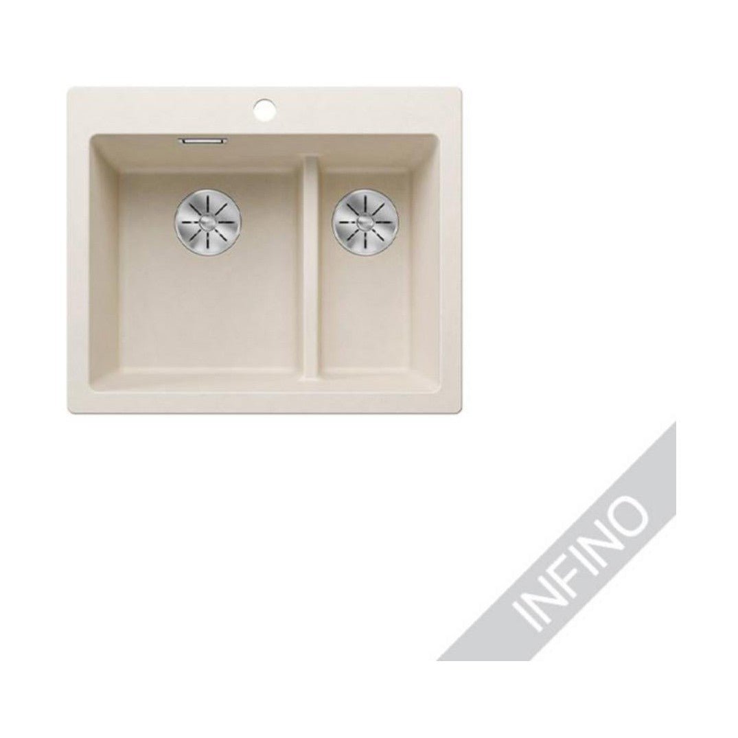 Päältä Asennettava Allas Blanco Pleon 6 Split Silgr Sof 5929311