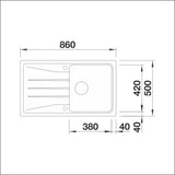 Upotettava Allas Blanco Sona 5 S Silgr Kallionh 5928583