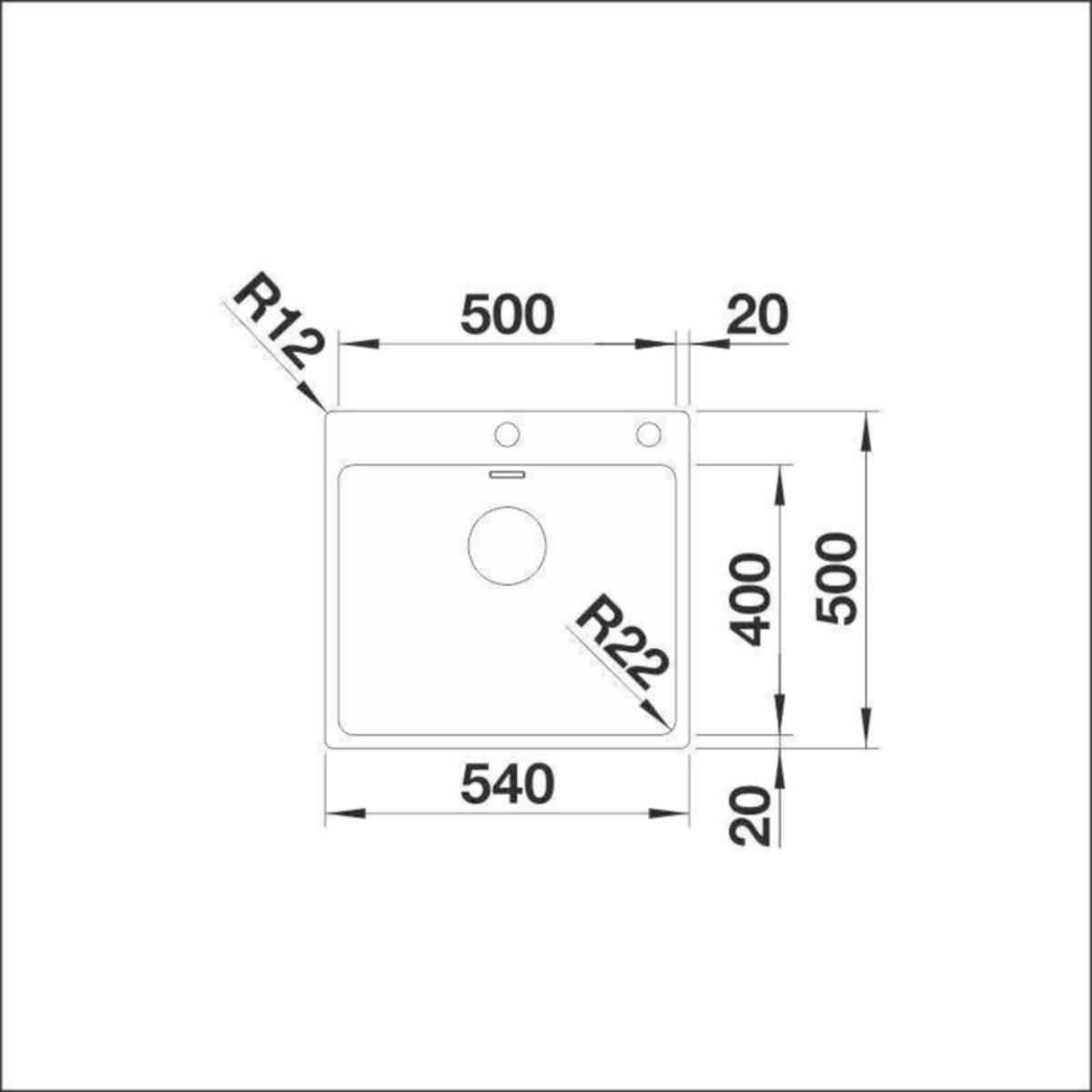 Upotettava - /Huullosallas Rst Blanco Andano 500 - Ifa 10633IFA [5928009] | lvitarvikkeet.fi