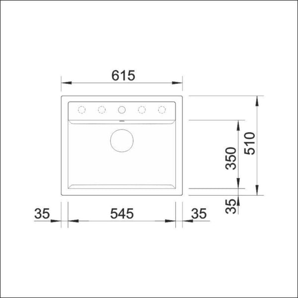Upotettava Allas Blanco Dalago 6 Silgr Kallionh 5928177