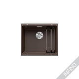 Altapäin Kiinnitettävä Allas Etagon 500 - U Silgr, Coffee [5928750] | lvitarvikkeet.fi