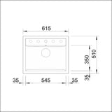 Upotettava Allas Blanco Dalago 6 Silgr Valk. 5928173