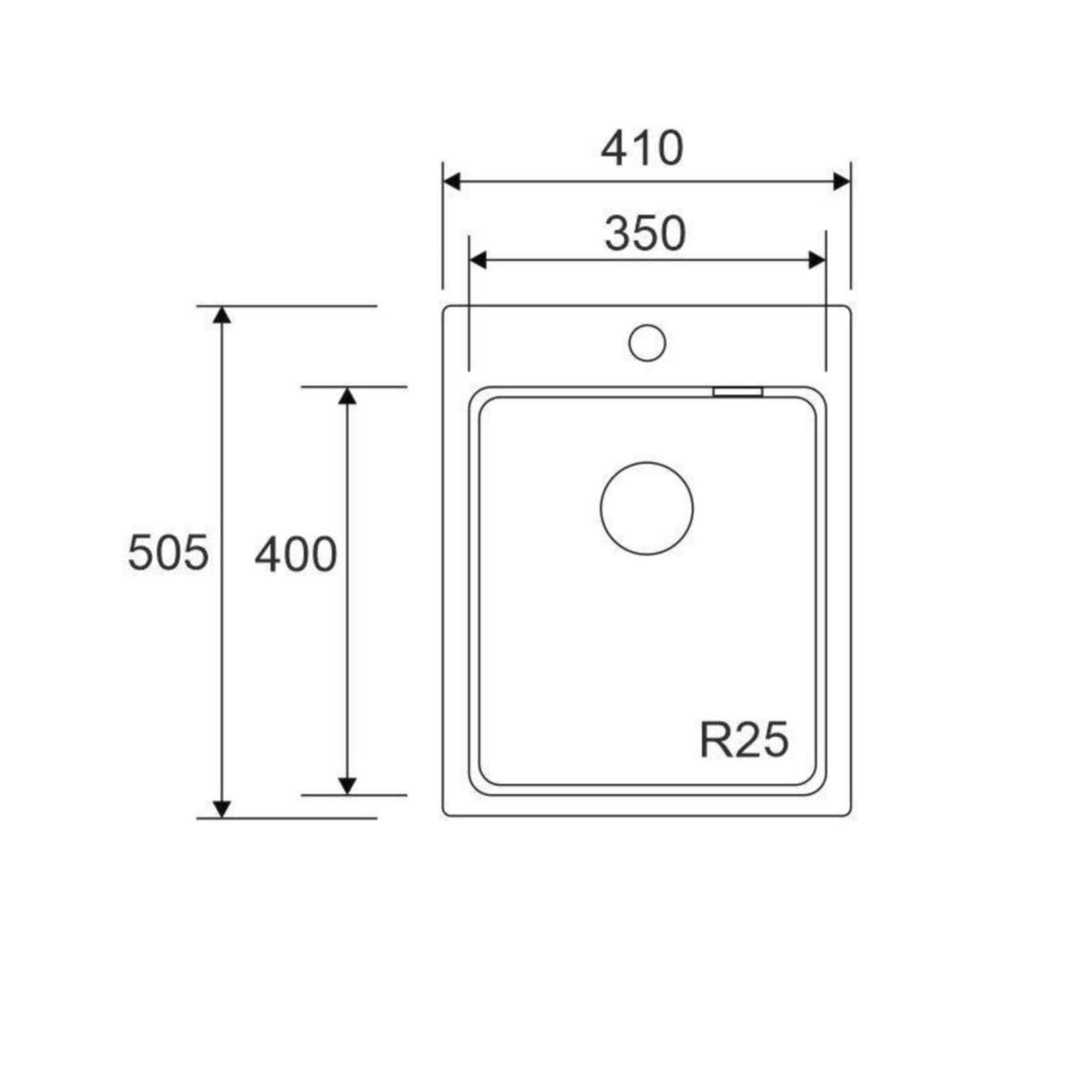 Päältä Asennettava Allas Rst Lavin 45-Ifa/R25 5929342