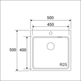 Päältä Asennettava Allas Rst Lavin 6-Ifa/R25 5929343