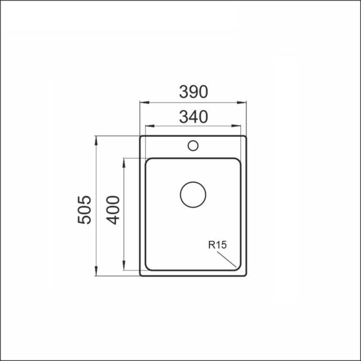Upotettava Allas Luna-X 340-Ifa Rst 5928895