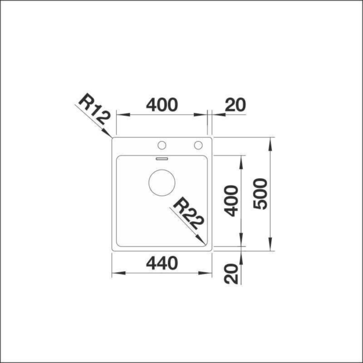 Upotettava - /Huullosallas Rst Blanco Andano 400 - Ifa 10623IFA [5928008] | lvitarvikkeet.fi