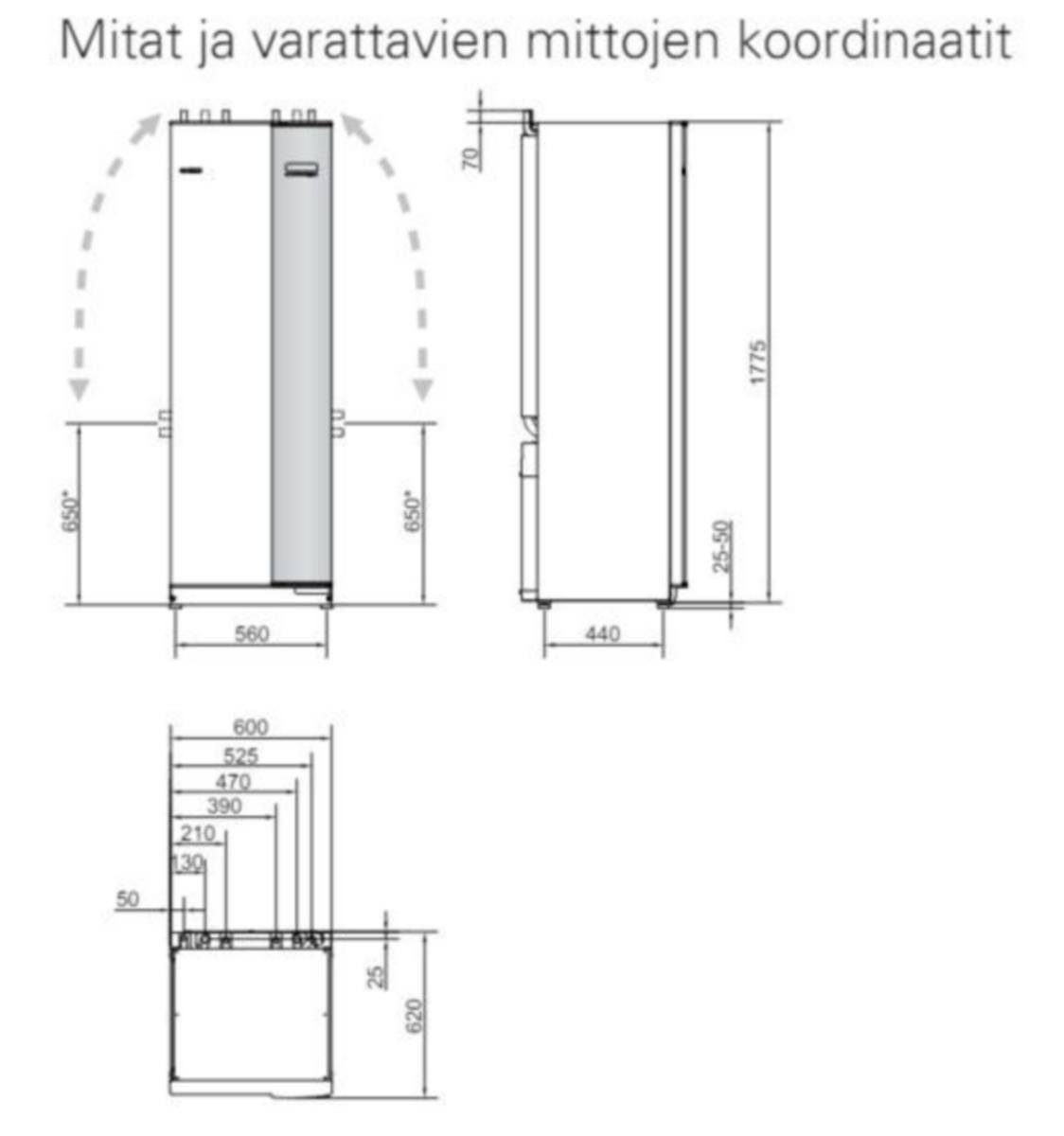 Maalämpöpumppu Nibe F1245 8 kW [5361535]
