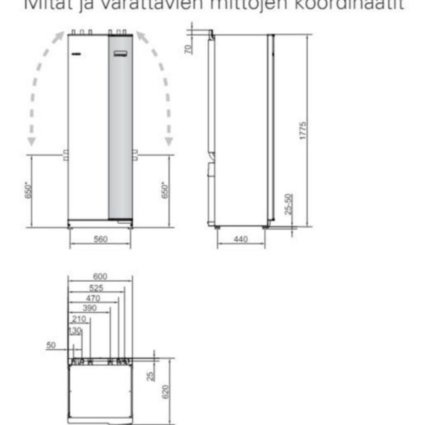 Maalämpöpumppu Nibe F1245 8 kW [5361535]