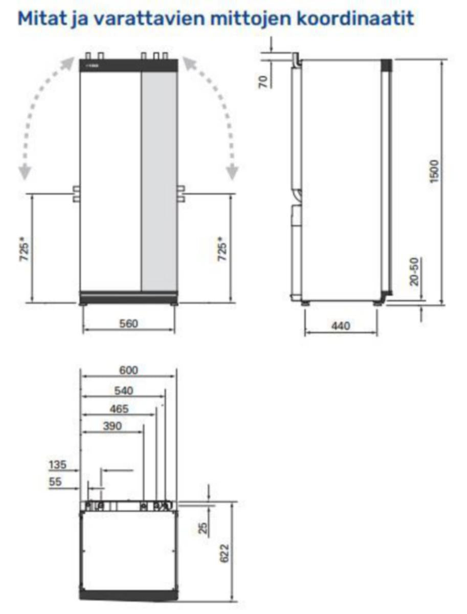 Maalämpöpumppu Nibe S1155 6 kW R EM [5362052]