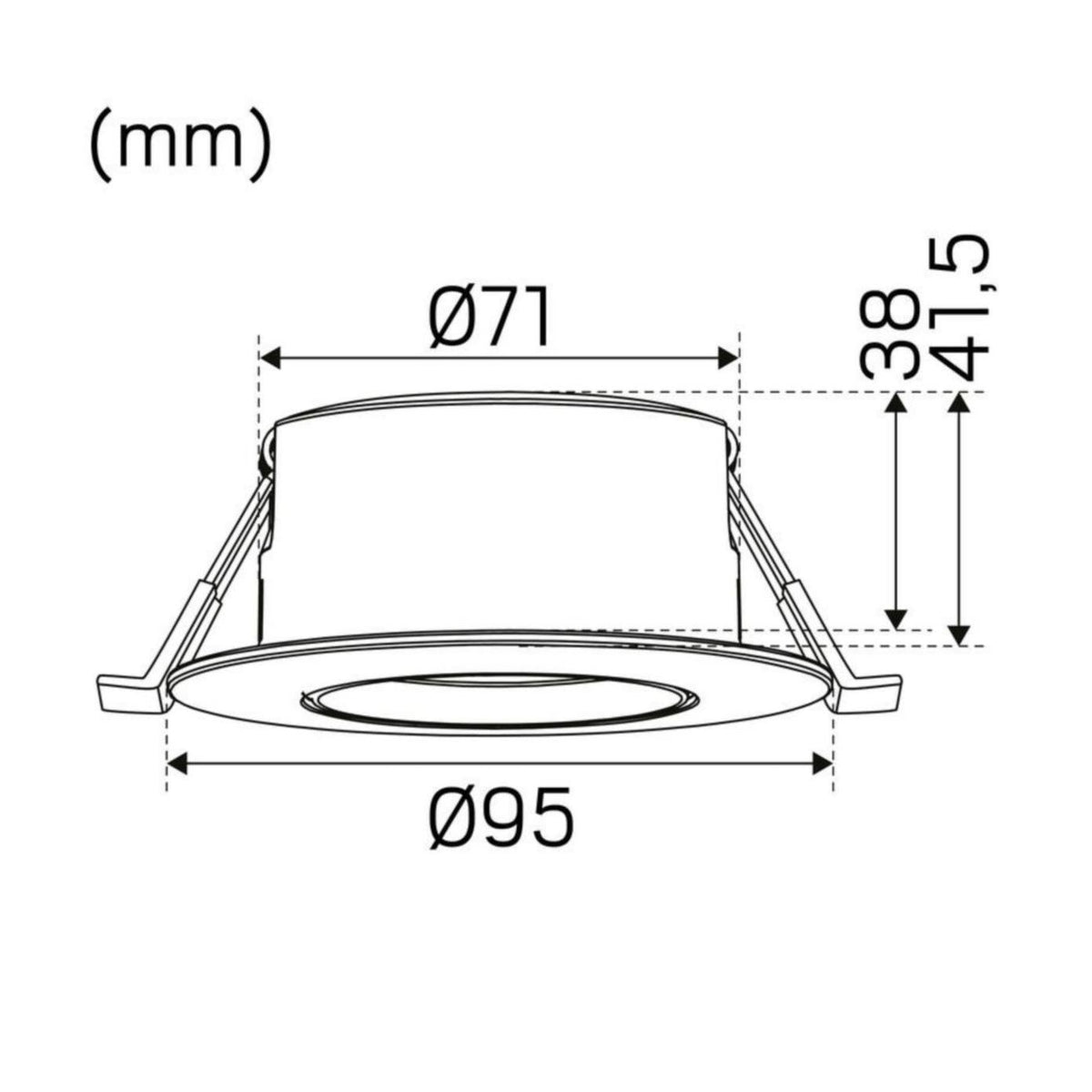 Alasvalo Optic G2 L Ip44 640Lm 7,5W 930 Dim Black [4143875] |