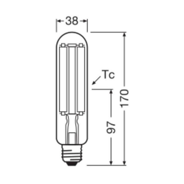 Led - Lamppu Nav Ledvance Nav Led Fil 21W/740 4000Lm E27 [4803028] |