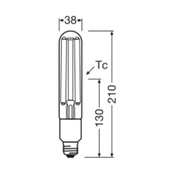 Led - Lamppu Nav Ledvance Nav Led Fil 35W/740 6000Lm E27 [4803030] |