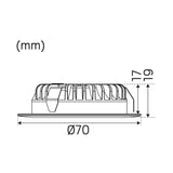 Alasvalo Hide A Lite Ip44 12V 290Lm 4,3W 3000K Bs [4289504] |