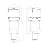 Poistoputki Flow P-Sarja Vilpe 35011D 160P/Is/700 Xl An 7820611