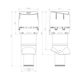 Poistoputki Flow P-Sarja Vilpe 35012D 200P/Is/700 Xl An 7820612