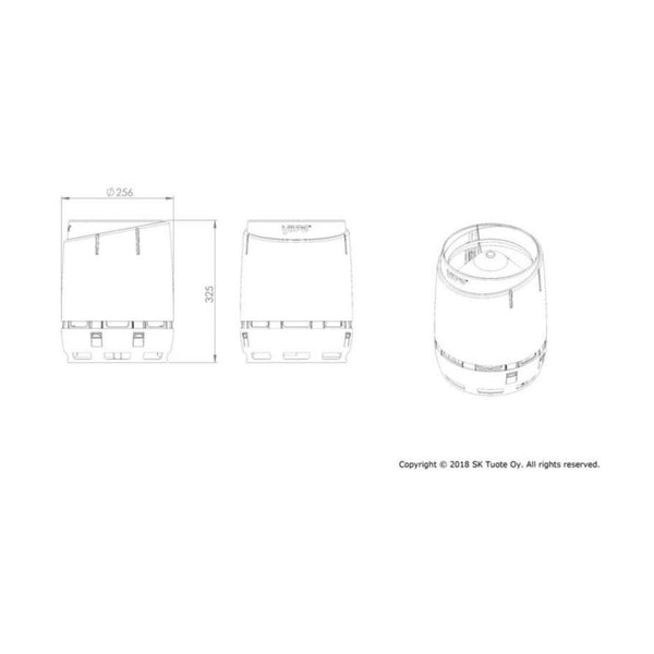 Sadehattu Vilpe Flow 160 harmaa [7820289] |