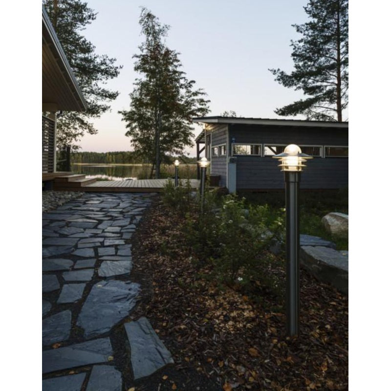 Pihapiirivalaisin Airam käpylä bollard Pihapiirival IP44 E27 glc bk H1100 [4107608]