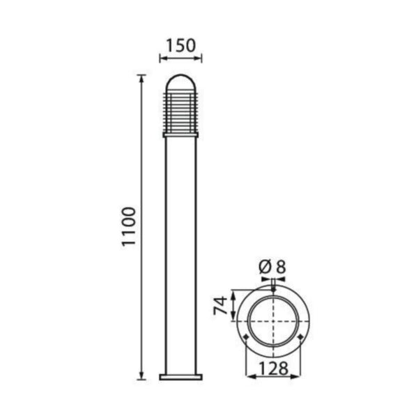 Pollarivalaisin Airam ares led ja E27 15W/840 an [4513115]