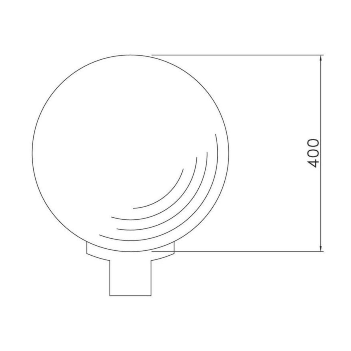 Taajamavalaisin Airam moon IP65 45W/840 op [4513145]